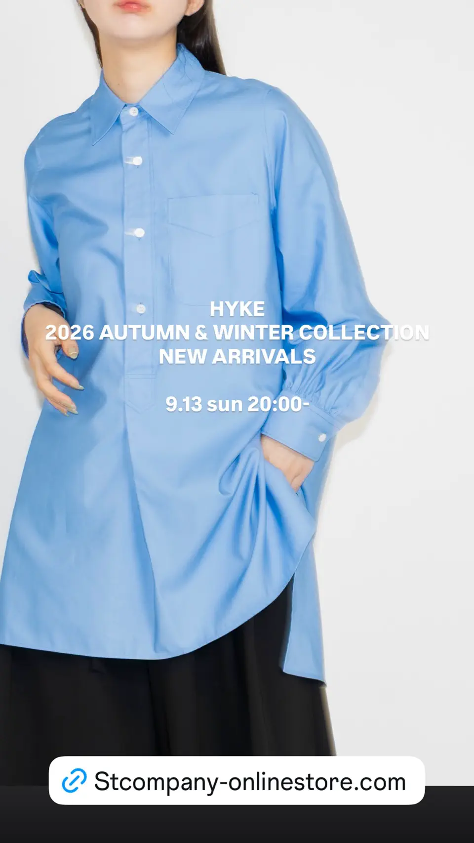 BROAD SHIRT ブロードシャツ HYKE（ハイク）通販| st company