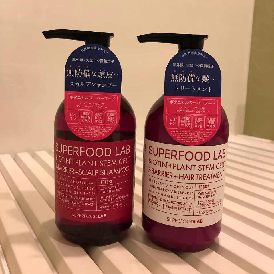 SUPERFOODLAB /SFL ビオチン+ スカルプシャンプー 480ml | 新谷酵素