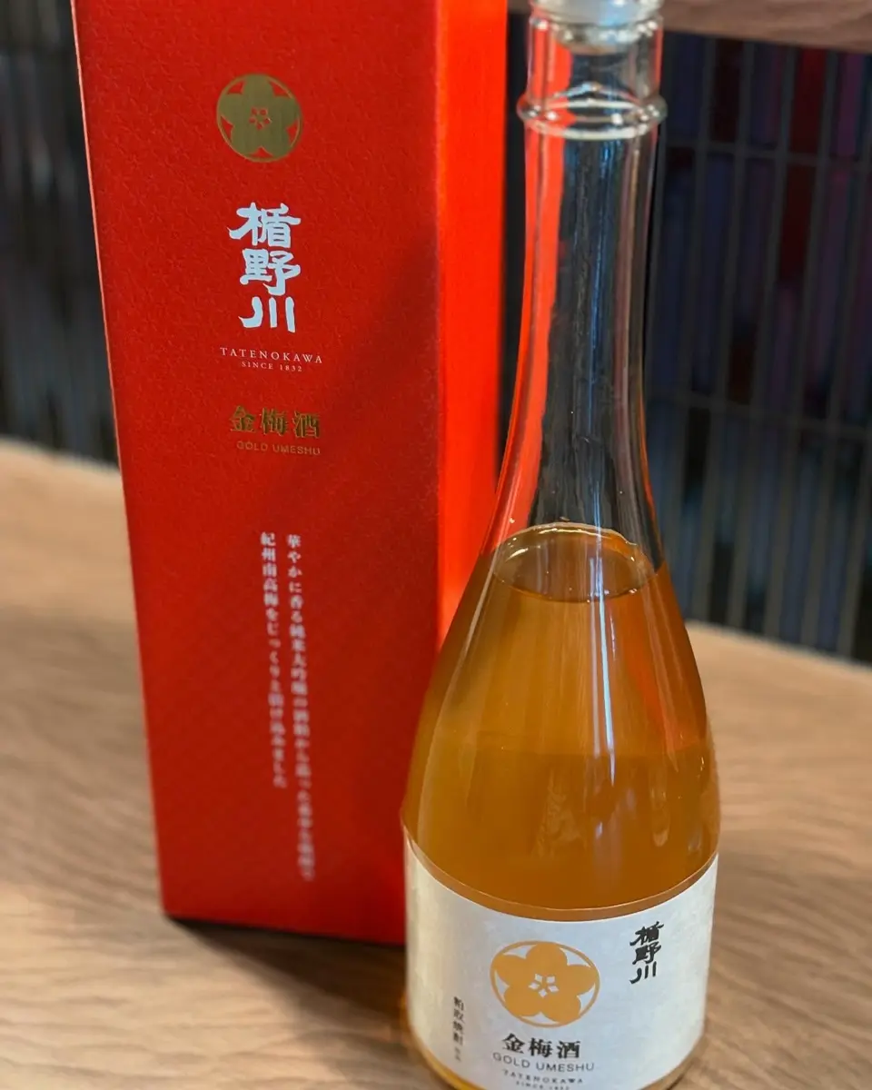 楯野川 金梅酒 720ml｜減圧焼酎仕込み 【楯の川酒造公式】｜楯の川酒造