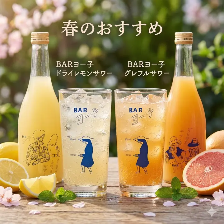 BARヨー子 ドライレモンサワー 720ml｜果汁48% 瀬戸内レモン 