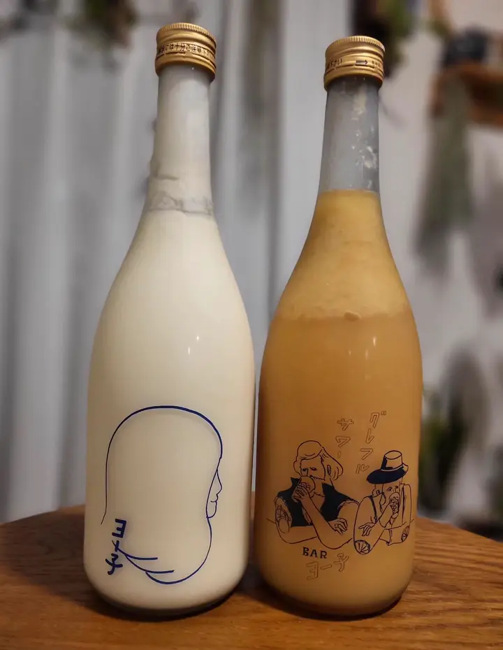 ヨー子 720ml｜BARヨー子 ジャージーヨーグルト×純米大吟醸 【楯の川