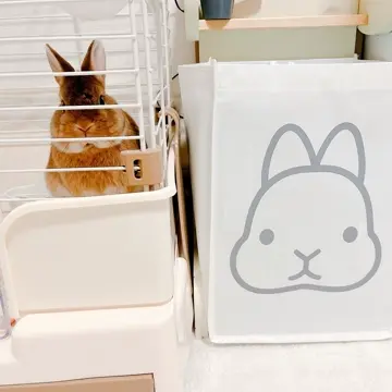ウサギ様•ロマンズアイ•ボックスティシュカバー•布バスケット