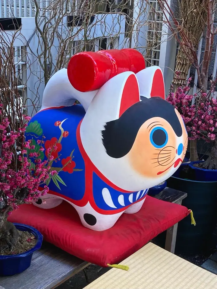 ディスプレイ犬張り子