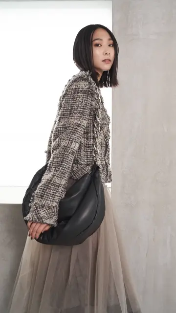 Padded Chain Shoulder Big Bag – JNBY ONLINE STORE