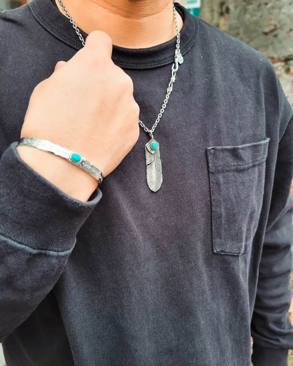 アラベスク エンドフック シルバー925 ネックレスパーツ｜Silver