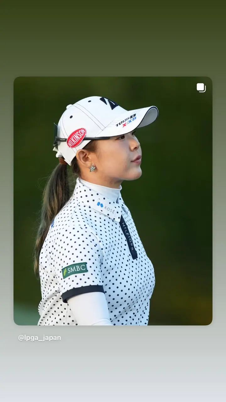 吉田優利プロ着用（衿高6cm）】[トミーヒルフィガーゴルフ]レディース