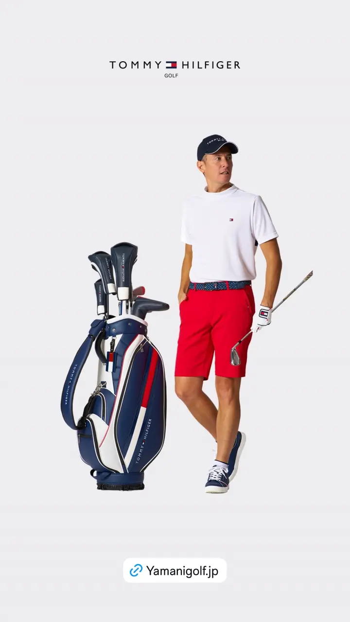 美品】TOMMY HILFIGER GOLF トミー ヒルフィガーゴルフ ジップ