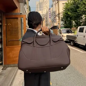 Tanizawa Ginza タニザワ銀座 ショルダーバッグ - ブラウン 銀座タニザワ スマートファスナー・ショルダー | ライトアップ