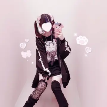 Melsick】フリルラインリボンパーカー-Black- LAFARY ONLINE