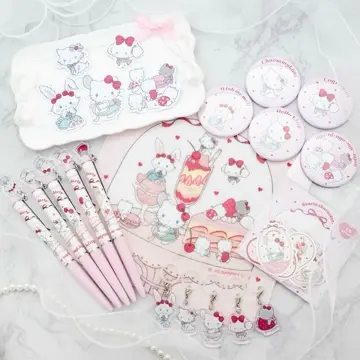 レトロガーリー 缶ミラー チャーミーキティ《LAFARYオリジナル
