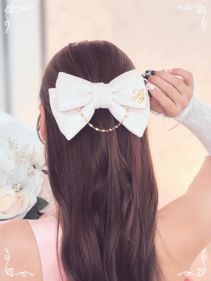 LAFARY》キルティングリボンバレッタ- LAFARY ONLINE