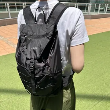 美品　emmi（エミ）撥水パッカブルライトバックパック　ターコイズ色 撥水パッカブルライトバックパック(バックパック)｜バッグ｜emmi