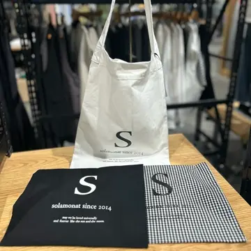 ◇[poche-gg-bg]solamonat poche(ソラモナポッシェ) ギンガムバッグ