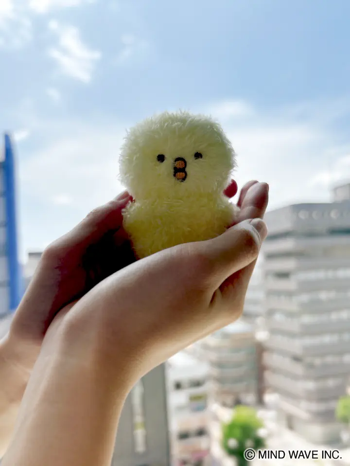 ふわふわぬいぐるみ ぴよこ豆 | マインドウェイブオンラインストア
