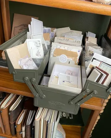 TOYO Cantilever Toolbox ST-350 MG (Moss green) | 東洋スチール株式