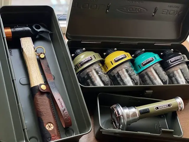 TOYO Trunk Shape Toolbox T-320 MG (Moss green) | 東洋