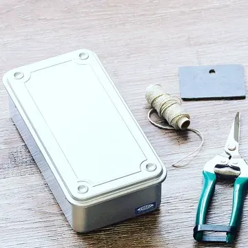 TOYO Trunk Shape Toolbox T-190 SV (Silver) | 東洋スチール