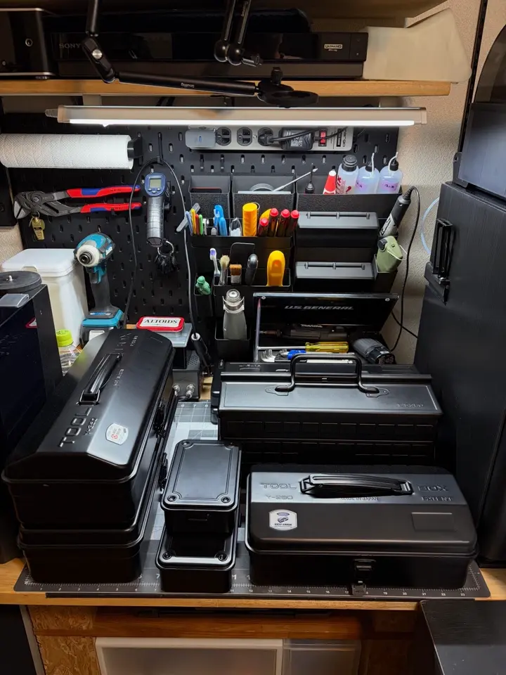 TOYO Camber-top Toolbox Y-280 BK (Black) | 東洋スチール株式会社