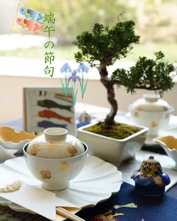 美品　京焼　清風　陶葊　焼物　鯉のぼり　端午の節句　飾皿　インテリア　置物 有田焼 節句】 初節句のお祝いに、焼き物のひな人形・かぶと・雛