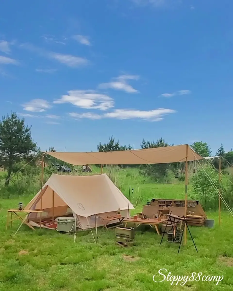 新品未開封　Nordisk Ydun5.5 カーキ　限定カラー Ydun 5.5 m² glamping tent