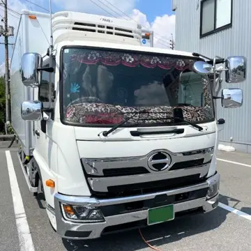 仮眠カーテン 金華山 みやび桜 プリーツ仕様(裏黒生地付き) / トラック