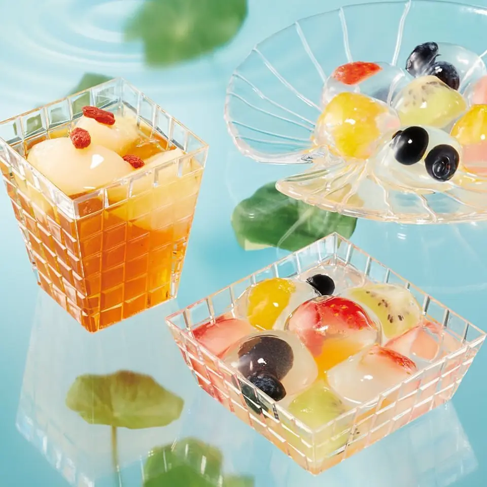 日本製】PS シャイン 350個 【デザートカップ プラスチック容器 ガラス