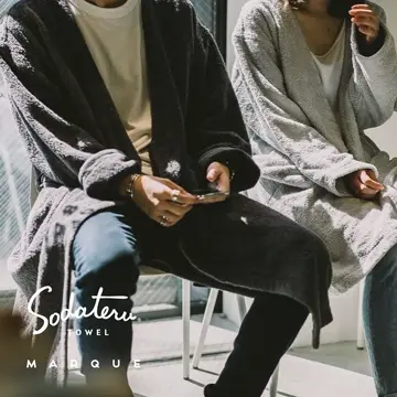 MARQUE Lounge Robe《ラウンジローブ》 – 育てるタオル 公式