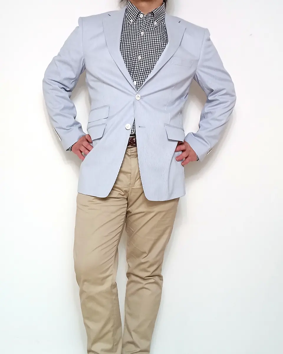 ジャケット メンズ 春夏 コードレーン オックスフォード