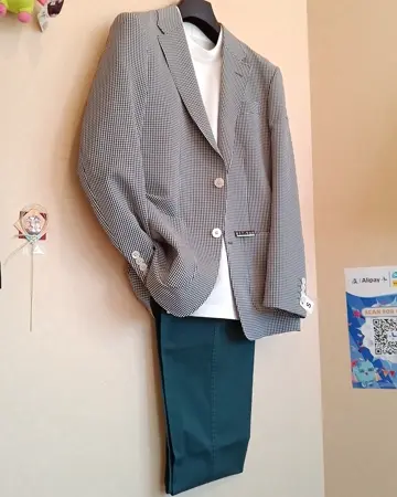 【新品】 J.PRESS 毛100% 2タック スラックス パンツ　25イ253 ジェイプレス (J.PRESS) スラックス メンズ オールシーズン 春夏 秋冬