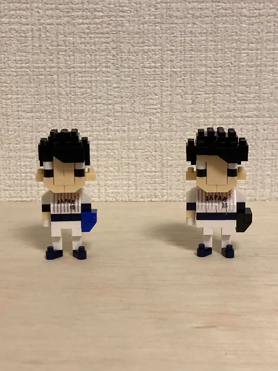 n-fig 侍ジャパン ユニフォーム＆ヘルメット 佐藤輝明｜ナノブロックの