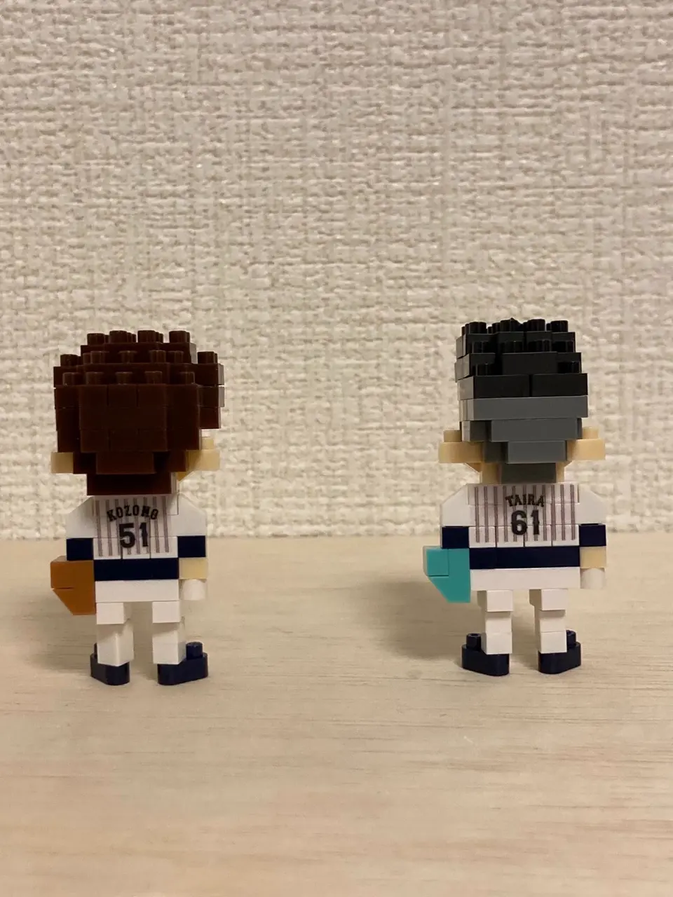 n-fig 侍ジャパン ユニフォーム＆ヘルメット 佐藤輝明｜ナノブロックの