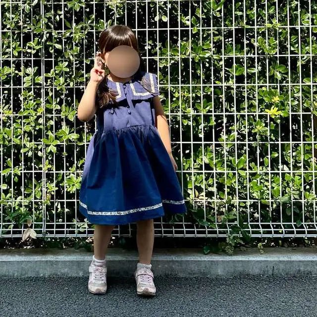 『おそろいで着せたいドールと子どもの手づくり服』で作られた作品例