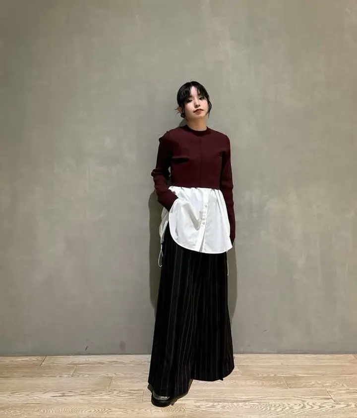 LAYERED SHIRT CAMISOLE | キャミソール・ベアトップ | WOMEN'S