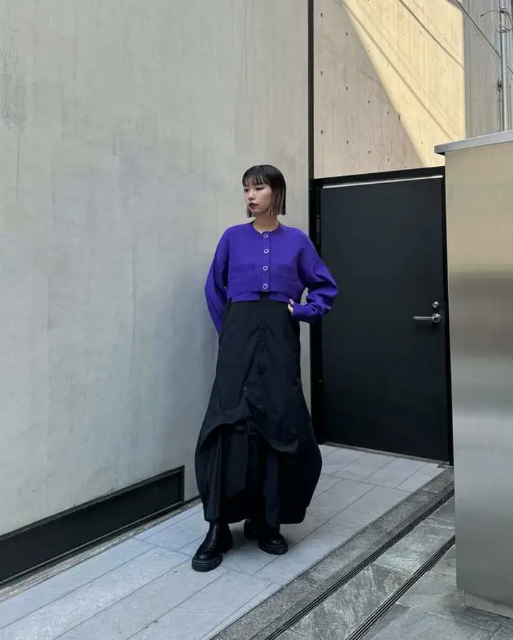 PATTERN MIX SHIRT CAMI OP | シャツワンピース | WOMEN'S（ウィメンズ