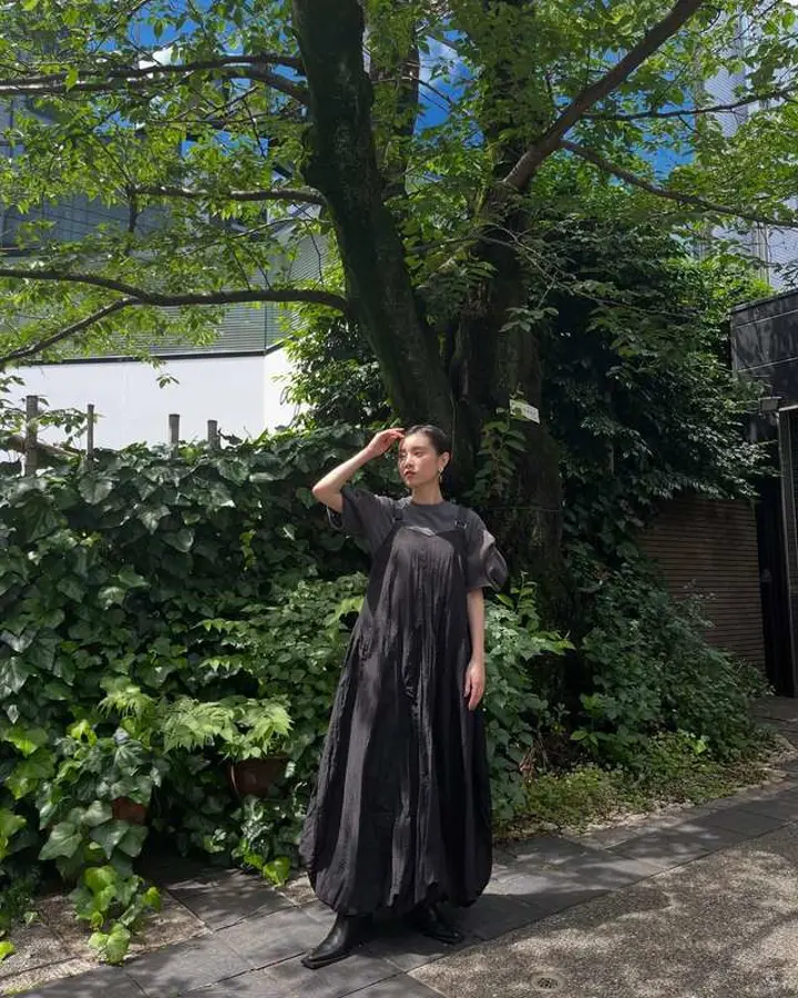 SHOULDER BELT BALLOON OP | ワンピース | WOMEN'S（ウィメンズ