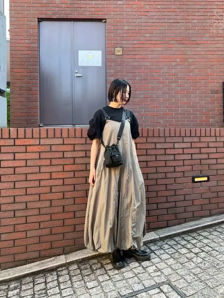 SHOULDER BELT BALLOON OP | ワンピース | WOMEN'S（ウィメンズ