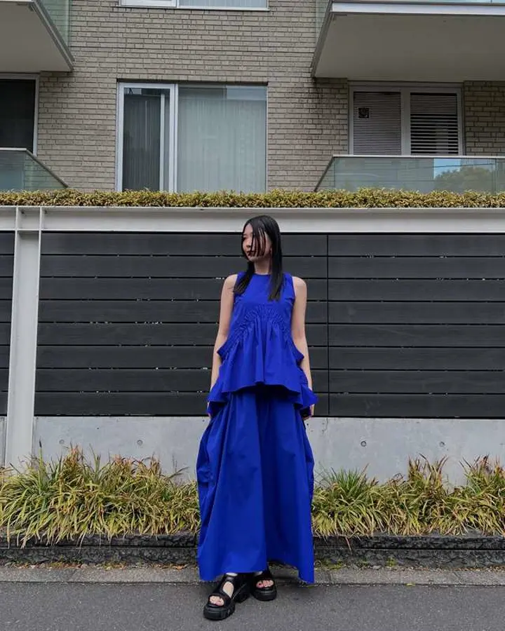 ROUND GATHER WIDE PT【セットアップ着用可能】 | パンツ | WOMEN'S