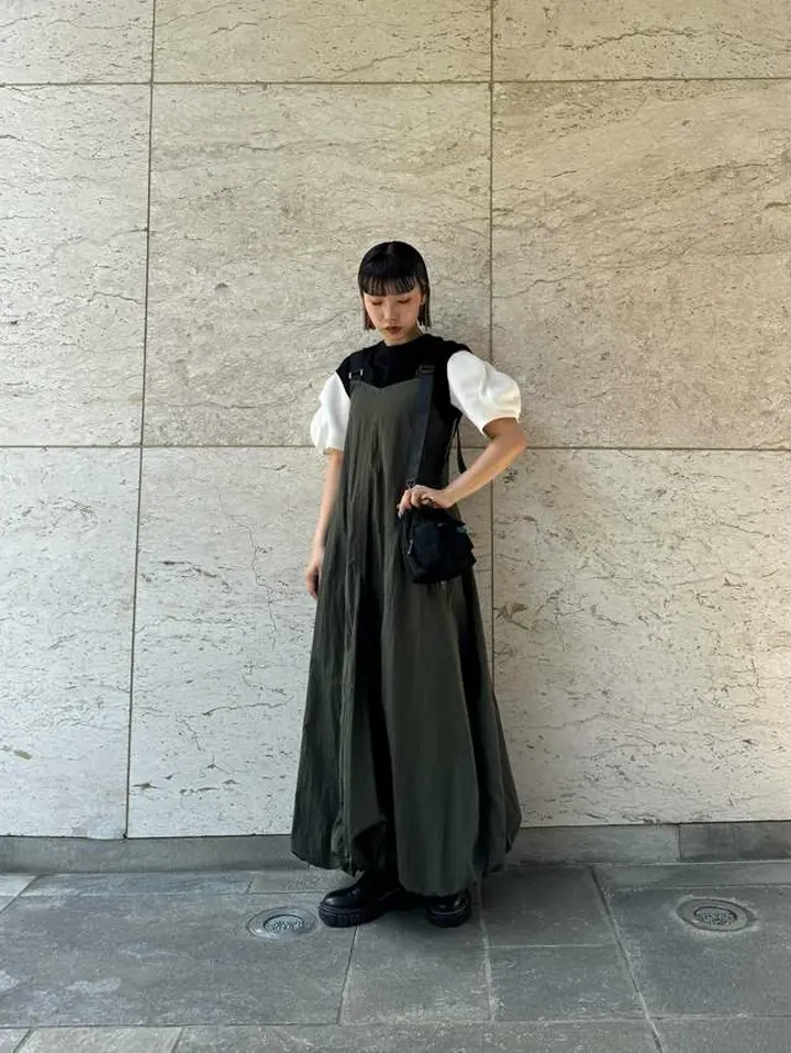 SHOULDER BELT BALLOON OP | ワンピース | WOMEN'S（ウィメンズ