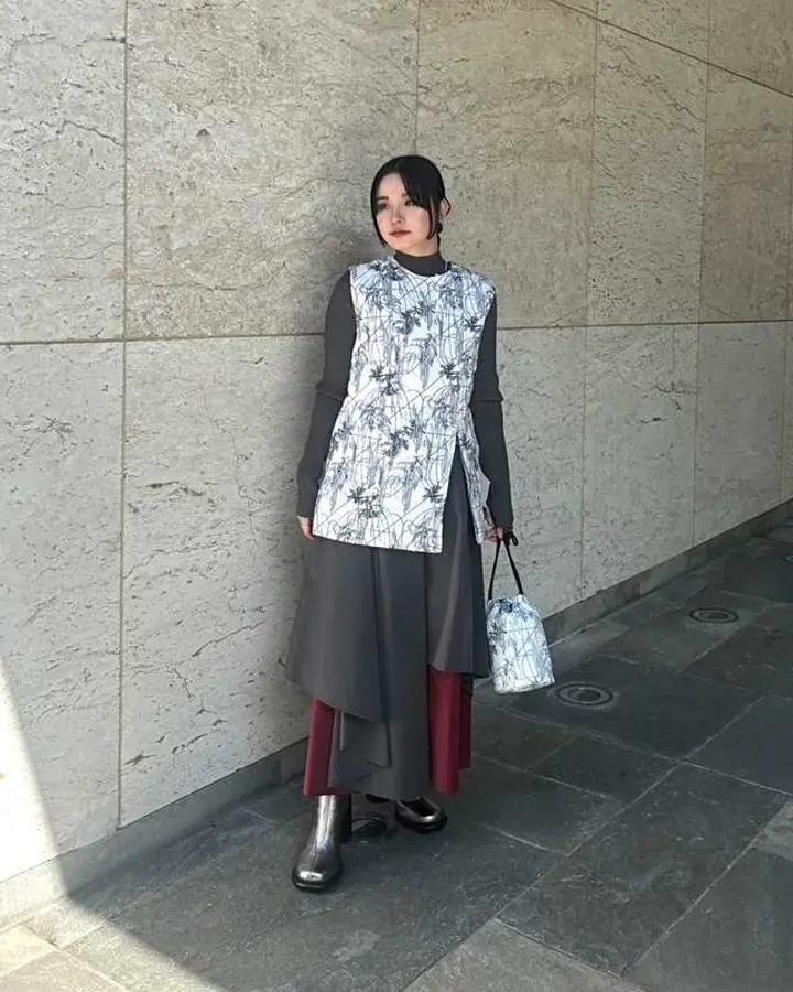 ASYMME LAYERED PT | アシメレイヤードパンツ | パンツ | UN3D