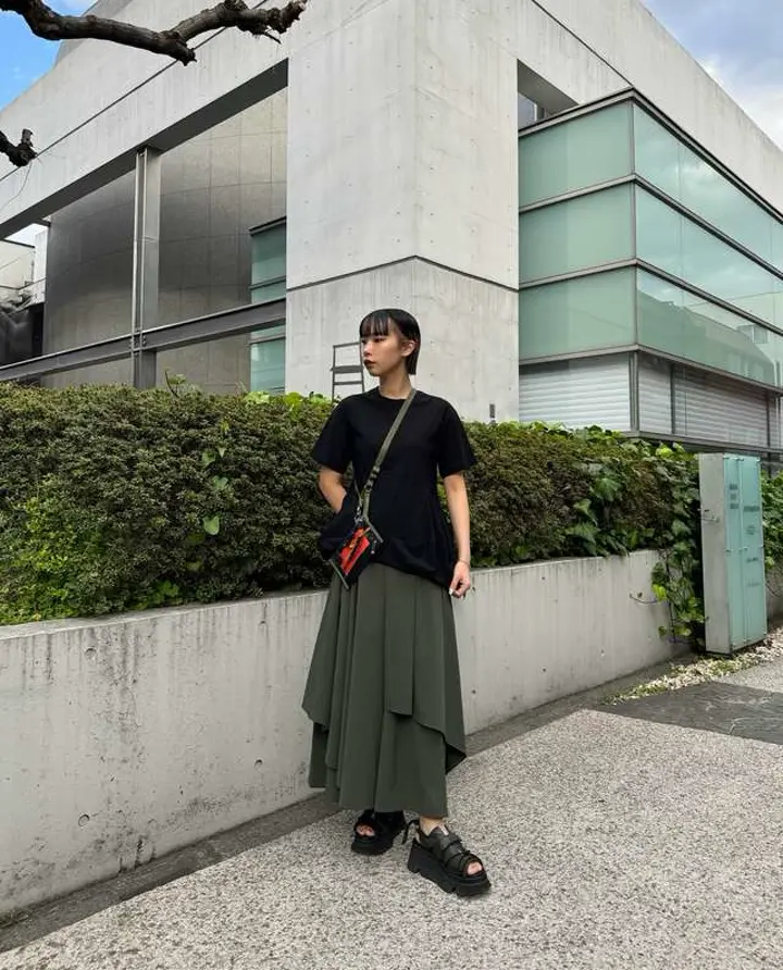 値下 UN3D TYPEWRITER ASYMME LAYERED PT TYPEWRITER ASYMME LAYERED PT / タイプライターアシメレイヤード