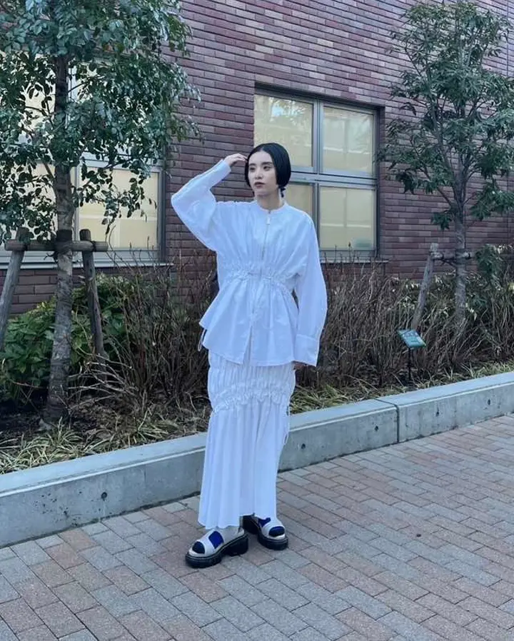 WAVE GATHER SK【セットアップ着用可能】 | スカート | WOMEN'S