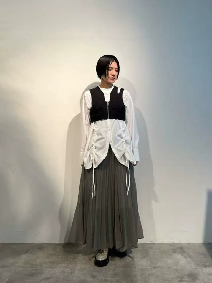 HEM GATHER SH | シャツ・ブラウス | WOMEN'S（ウィメンズ ） | UN3D