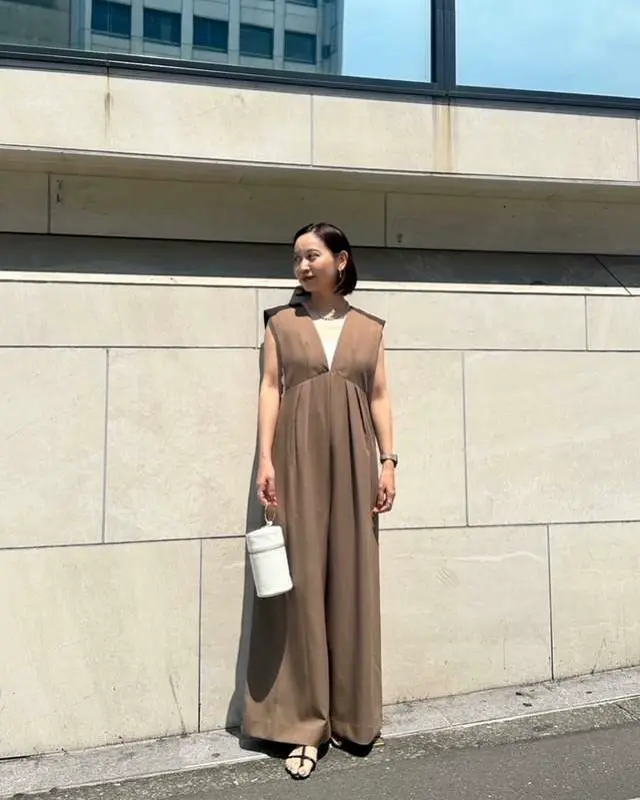 FUJIKO×ELENDEEK】BICOLOR COMBINAISON｜ワンピース | ELENDEEK