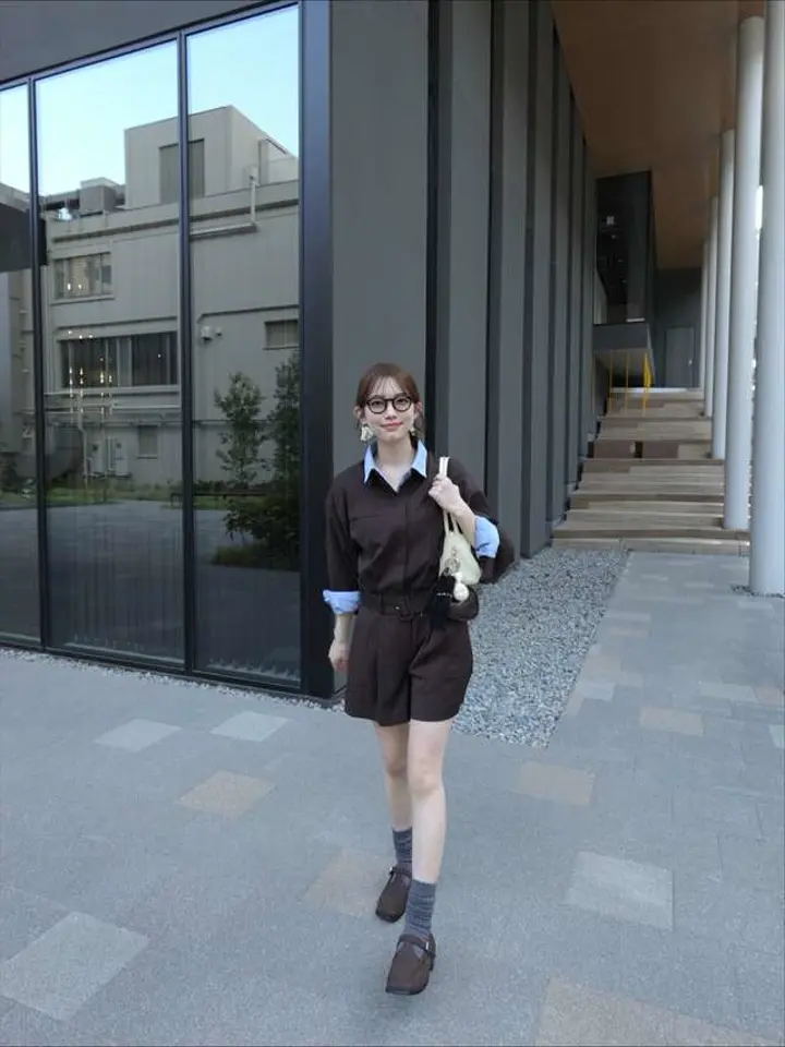 HALF PANTS COMBINAISON｜オールインワン | ELENDEEK （エレンディーク