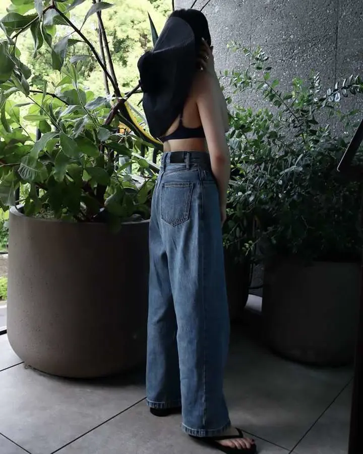 WIDE ROUGH DENIM PT｜デニムパンツ | ELENDEEK （エレンディーク