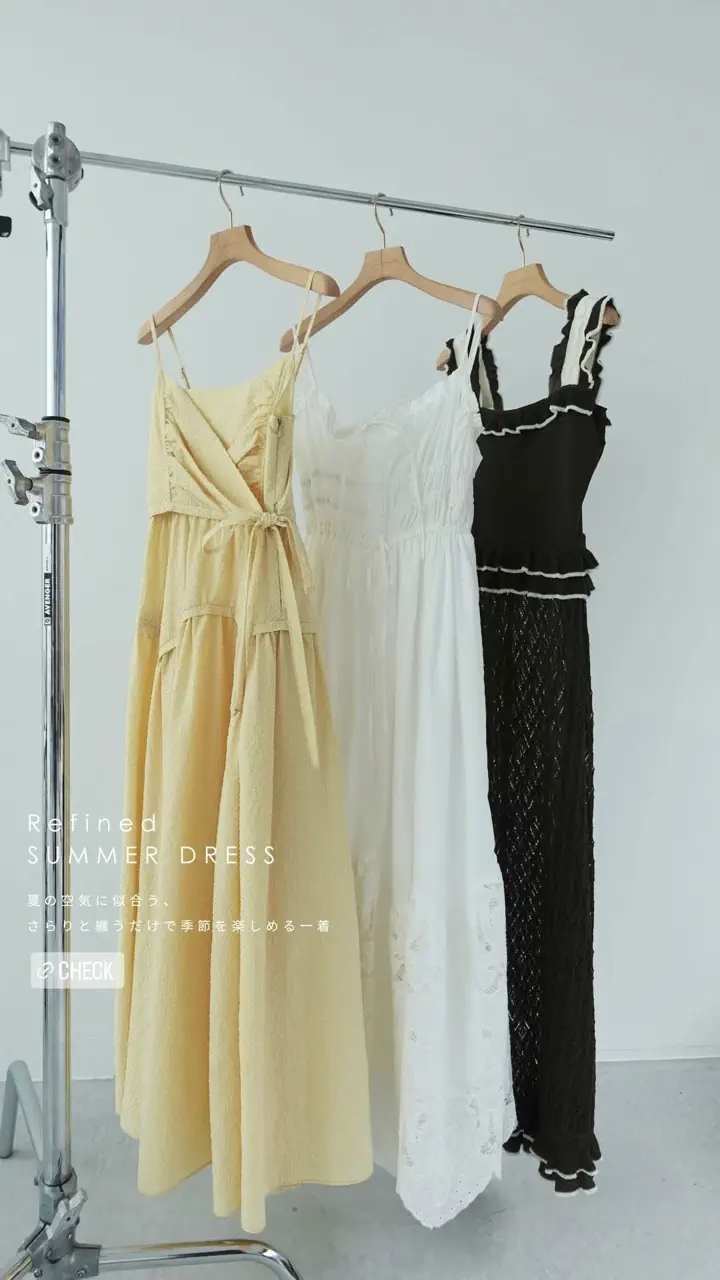 今期✩ネット完売商品yuni カシュクールキャミワンピース【オリーブ】 カシュクールボリュームキャミワンピース｜ラグナムーン（LAGUNAMOON