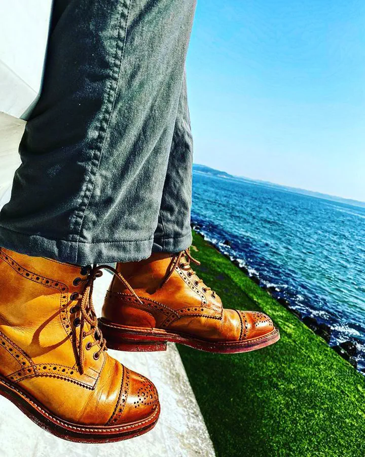 ブーツ | M5634 STOW / ACORN ANTIQUE (LEATHER SOLE) - Tricker's