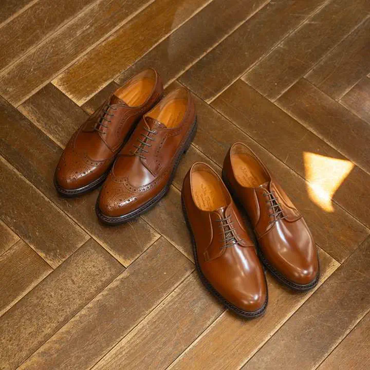 カジュアルシューズ | 98348 / COGNAC HIGH SHINE (DAINITE SOLE