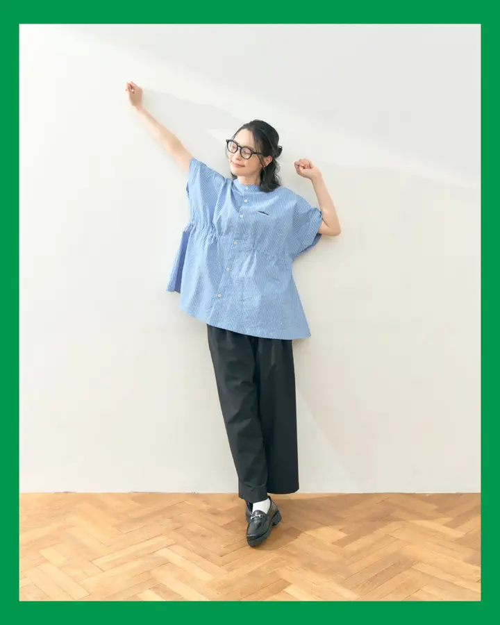 L's]LONG WIDE PANTS HIGH AIR PERMEABILITY/ロングワイドパンツ