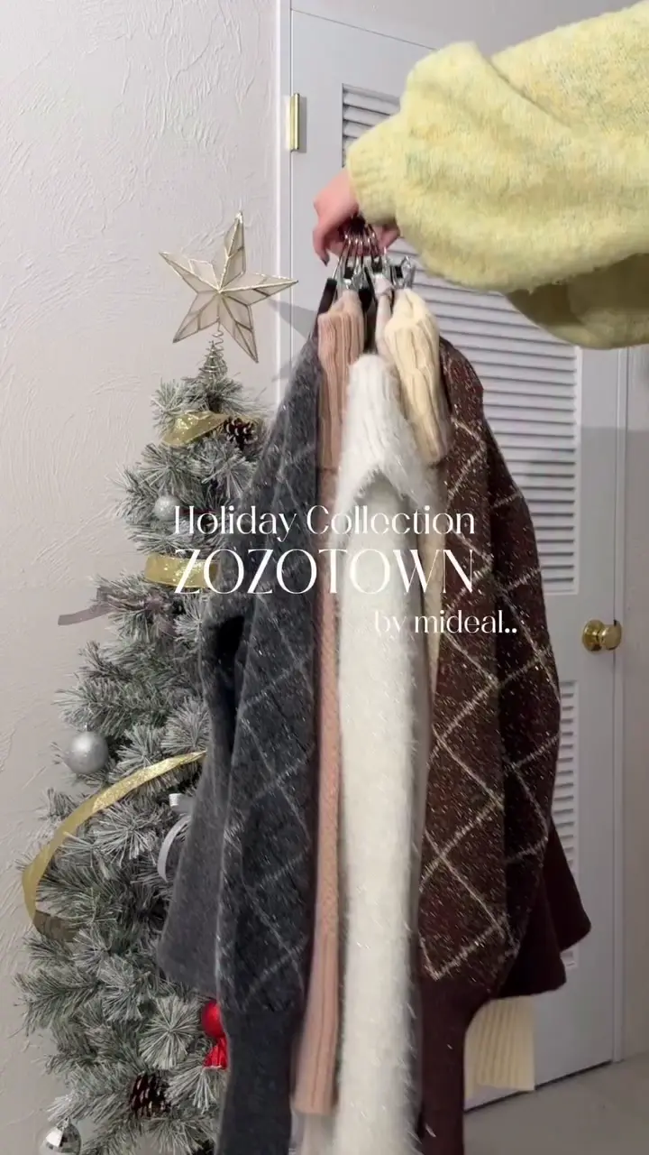 argyle pattern peplum knit / アーガイルペプラムニット – favclo.